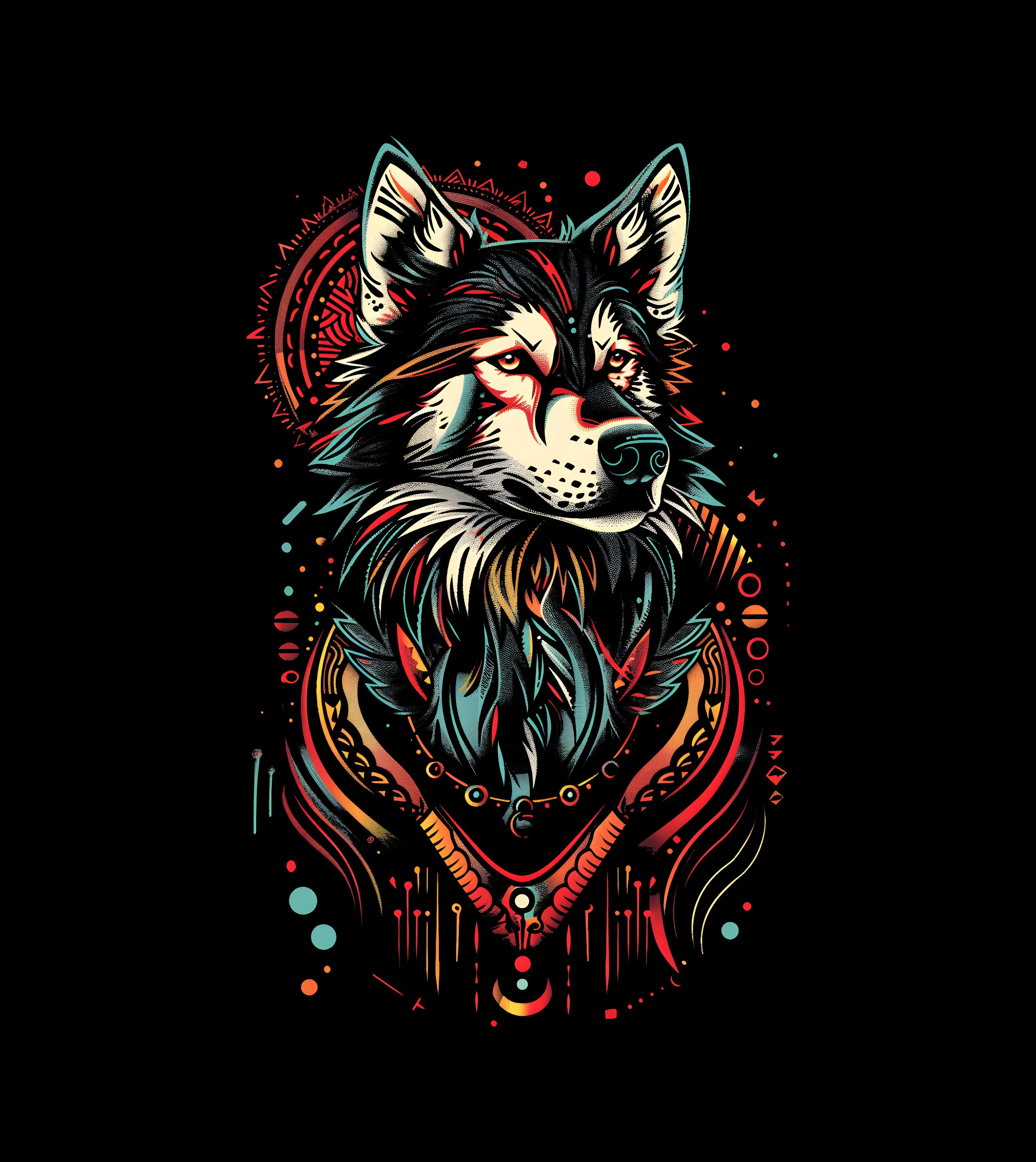 Unidentified Wolf 1 - Unisex T-Shirt