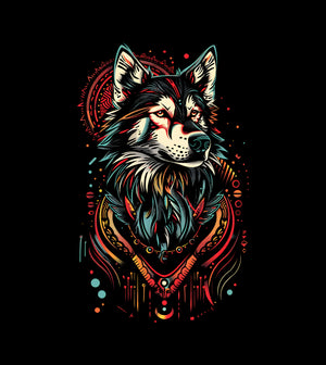 Unidentified Wolf 1 - Unisex T-Shirt